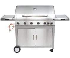 G21 BBQ Mexico dujinė kepsninė, 7 degikliai, bendra galia 22,05 kW/val.