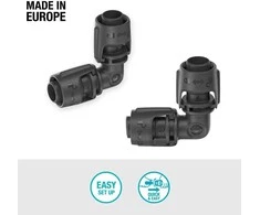 Jungtis Gardena L-Piece 970606601, 13mm, 2 vnt.