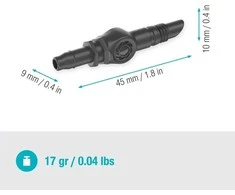 Jungtis Gardena Micro Drip System, 4,6 mm, 10 vnt.