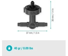 Laistymo įranga Gardena Micro Drip System 970619201, juoda
