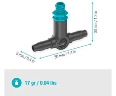 Gardena 13317-20 mikrolašelinė laistymo sistema 2 l/h 10 vnt.