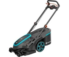 Gardena PowerMax Duo 46/36V Dual-Blade akumuliatorinės vejapjovės komplektas su P4A baterija