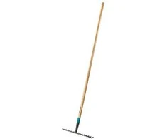 Grėblys ClassicLine Gardena 36cm/150cm mediniu kotu