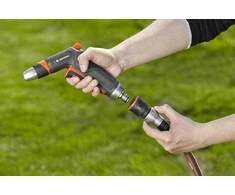 Gardena „Premium“ žarnos jungtis su vožtuvu Stop, 13 mm (1/2 col.)–15 mm (5/8 col.)