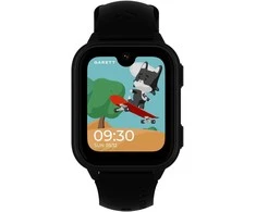 Išmanusis laikrodis su lietuvišku meniu Garett Kids Vibe AI 4G su GPS, kamera, Juodas