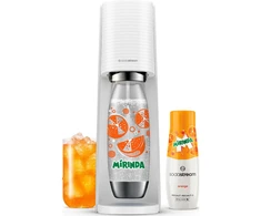 Gazuotų gėrimų gaminimo aparato SodaStream Terra rinkinys, baltas