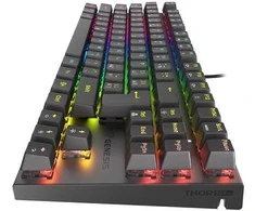 Klaviatūra Genesis Thor 303 TKL - Raudonas OutemU (NKG- 1883)