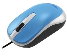 KYE 31010105108 Genius optinė pelė su laidu DX-120, Mėlyna