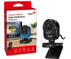 Genius FaceCam 1000X Q Web kamera, juoda HD 720p