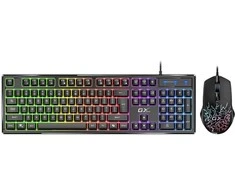 Klaviatūra Genius GX GAMING Scorpion KM-GX3 Rinkinys klawiatur su laidu CZ/SK, juoda mechaninė