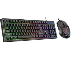 Klaviatūra Genius GX GAMING Scorpion KM-GX3 Rinkinys klawiatur su laidu CZ/SK, juoda mechaninė