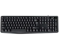 Genius KB-117 COPILOT klaviatūra su laidu (USB) CZ/SK, juoda