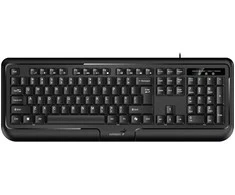 Genius KB-118 II COPILOT klaviatūra su laidu (USB) CZ/SK, juoda