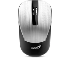Pelės Genius Pelės NX- 7015, 1600DPI, 2.4 [GHz], optinis, 3rd, belaidis USB, sidabro, AA