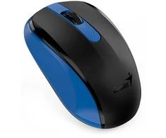 Pelės Genius Pelės NX-8008S, 1200DPI, 2.4 [GHz], optinis, 3-ios klasės, belaidis USB, mėlynas, 1 pc AA