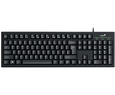 Genius Smart KB-100 COPILOT klaviatūra su laidu (USB) CZ/SK, juoda