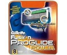 Pakaitinių peiliukų rinkinys Gillette ProGlide Power, 8 vnt.