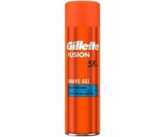 Drėkinamasis skutimosi gelis jautriai odai „Gillette Fusion 5 Ultra Moisturizing“ (skutimosi gelis), 200 ml