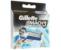 Gillette Mach 3 Turbo 8pcs