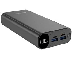 GoGEN Powerbank Power Bank 20 000 mAh Gogen PB200007B juoda