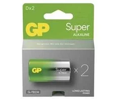 Gold Peak Industries GP Batteries GPPCA13AS130 Mono (D)-Baterija Alkali-Mangan 1,5 V 2 St. (03013AETA-B2)