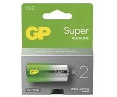 GP batteries Super Alkaline LR14 (C, small mono) blister, 2 pieces