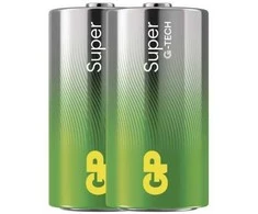 GP batteries Super Alkaline LR14 (C, small mono) blister, 2 pieces