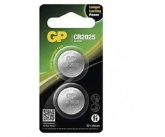 GP CR2025 Lithium button cell battery 2Ks