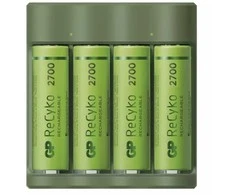 GP Everyday B421 4× AA ReCyko 2700 USB battery charger
