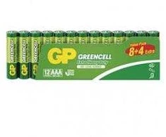 GP Greencell AAA (R03) Zinc Air Batteries Blister 12Ks