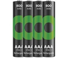 Rechargeable batteries GP ReCyko Pro Professional AAA (HR03), 4 pcs