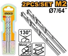 Grąžtas Ingco DBT11300302 Metal drill, set of 2, 3mm