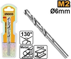 Grąžtas Ingco DBT11300601 Metal drill, 6mm