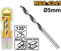 Grąžtas Ingco DBT1200504 HSS metal drill, 5mm