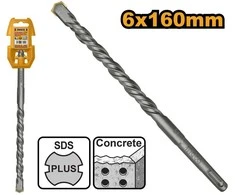 Grąžtas Ingco masonry drill SDS plus 6 x 160 mm