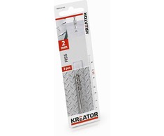 Grąžtas Kreator KRT010103 - 3pcs HSS metal drill 2x49 mm