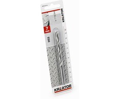 HSS grąžtas metalui 7x109mm KRT010116 KREATOR