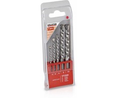 Grąžtas KREATOR KRT012201, akmens gręžtuvų rinkinys, 5 vnt., 4-10mm, karbido antgalis