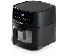 DOMO DO540FR neriebi ir aliejaus neturinti gruzdintuvė su langeliu, 1500 W, 6 l, 1,5kg