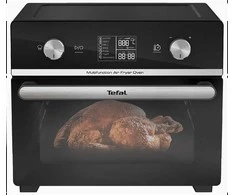 Gruzdintuvė Tefal Easy Fry Air Fryer Oven 20L FW6058 (juodas/sidabrinis)