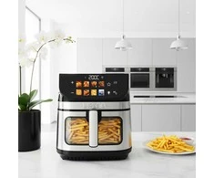 Gruzdintuvė Tesla AirCook DualHeat QD73 XXL 9 l sidabrinė