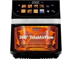 Gruzdintuvė Tesla AirCook DualHeat QD73 XXL 9 l sidabrinė