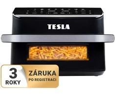 Gruzdintuvė beztłuszczowa Tesla AirCook FlexiZone Q570 XXL Dualna frytkownica beztłuszczowa 10l
