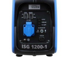 GÜDE Inverterinis generatorius, nešiojama elektrinė, jautriai elektronikai, žemas triukšmas, 1200W benzininis generatorius