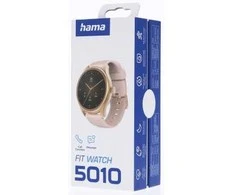 Išmanusis laikrodis Hama Fit Watch 5010 rožinė złoto