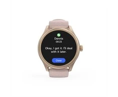 Išmanusis laikrodis Hama Fit Watch 5010 rožinė złoto