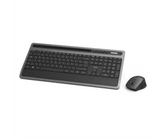 Hama belaidė multimedijos klaviatūra and pelė set KMW-600, anthracite/juodas