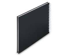 Hama Dailės spiralė NewBlack 28x24 50 baltų puslapių 9831