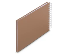 Hama Spiralinės dailės putos 24x17 50 baltų puslapių 9848