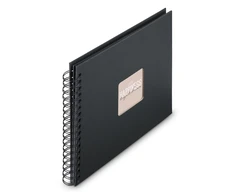 Hama Dailės spiralė NewBlack 28x24 50 juodų puslapių 9834